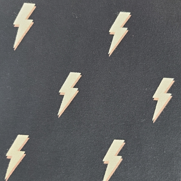 torrid|NWT Premium Black Lighting Bolt Legging - Picture 8 of 13